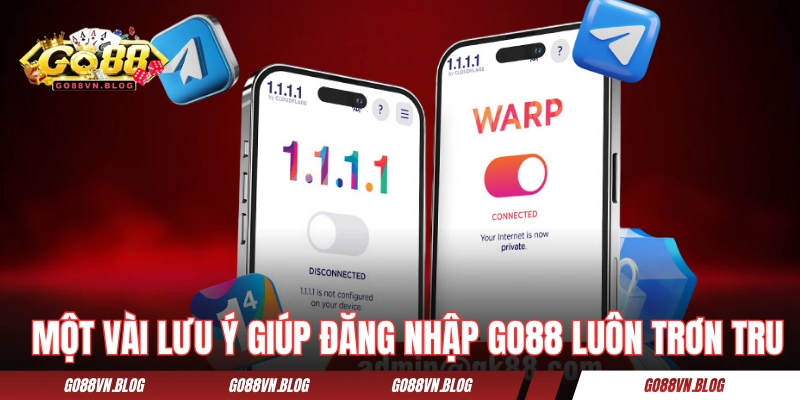 Một vài lưu ý giúp đăng nhập GO88 luôn trơn tru